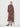 Crushed Viscose High Neck Dress